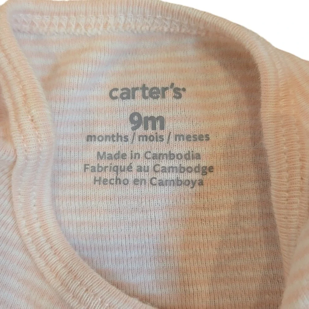 Infant Girls Pink Clothing Bundle 6-9‎ Months 100% Cotton Carters H&M Honest